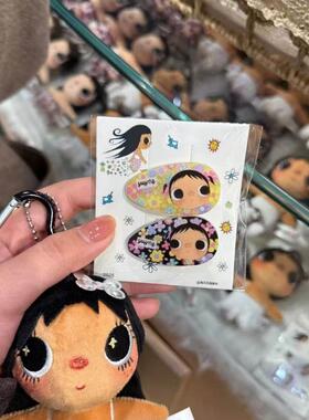 小红书同款yu玉碎花发夹