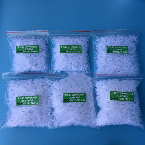 塑料瓷砖十字架 瓷砖定位器 瓷砖缝卡 留缝卡子 贴瓷砖十字卡1mm - 图0