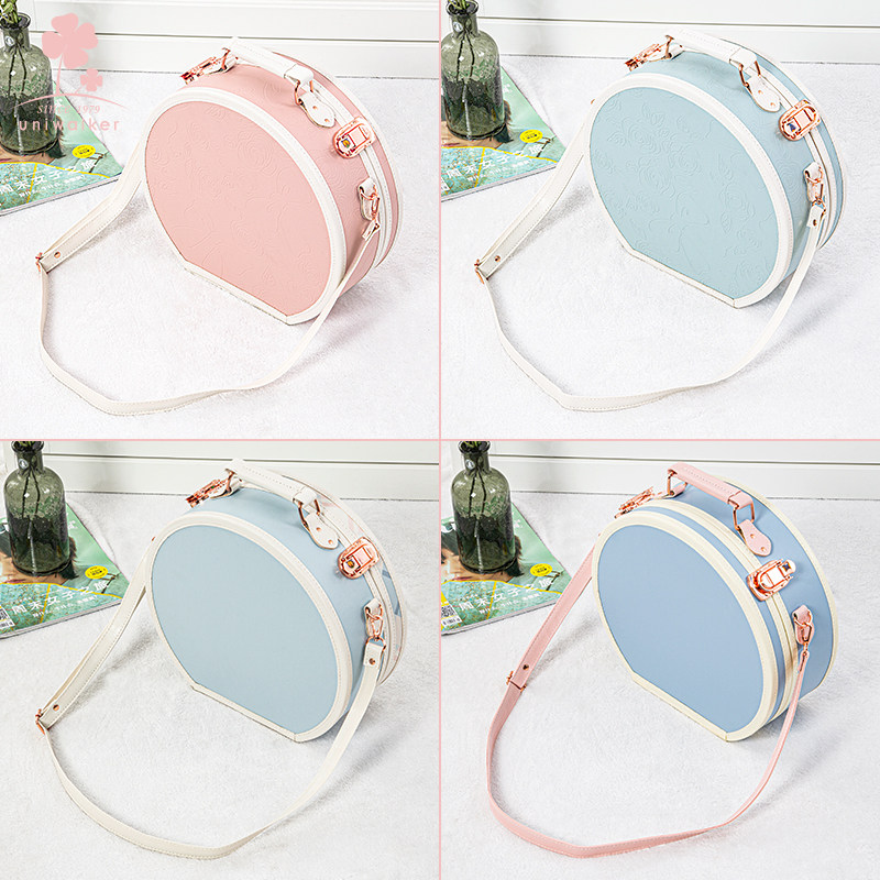 uniwalker复古手提箱迷你彩礼小包 uniwalker旅行箱