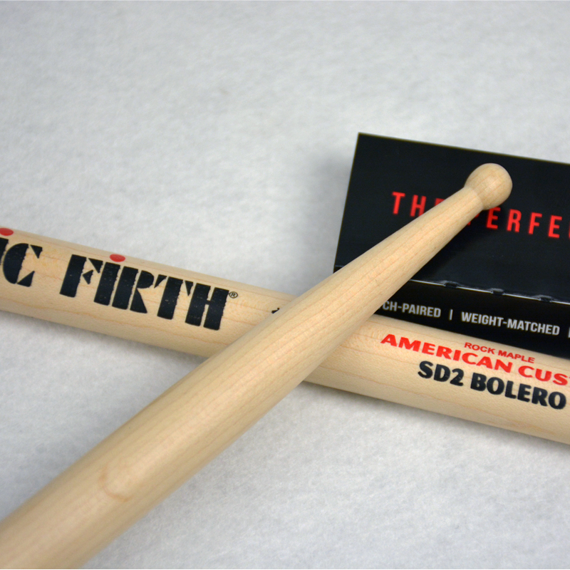 美产VIC FIRTH SD2 SD4 小军鼓鼓棒架子鼓鼓槌爵士鼓哑鼓练习鼓锤