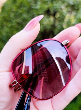 折叠墨镜女款2025新款户外开车夏季偏光防晒防紫外线女士太阳眼镜