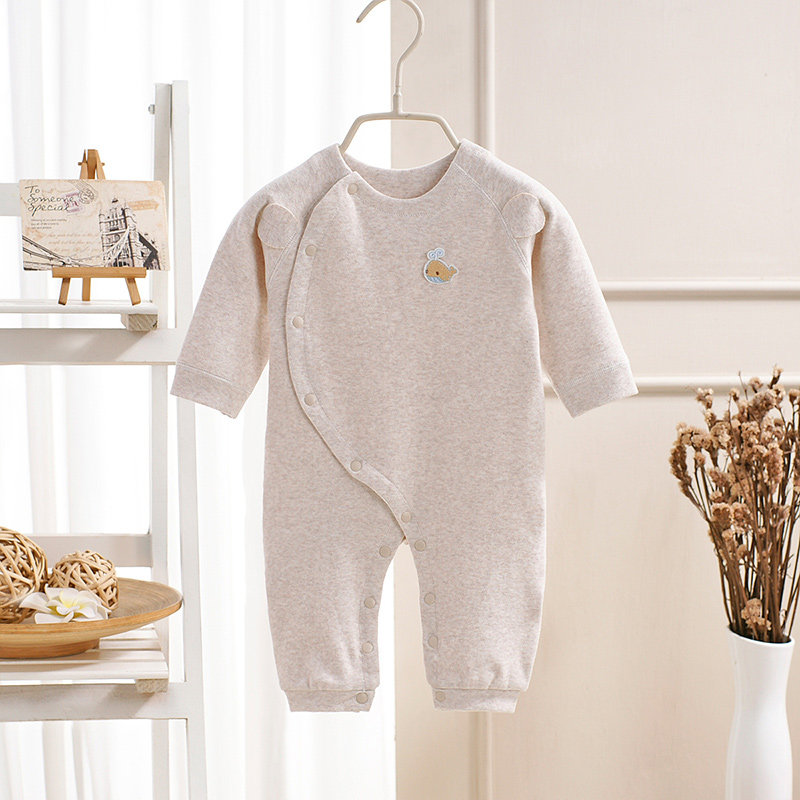 婴儿连体衣纯棉新生儿哈衣爬服宝宝衣服连体睡衣长袖无骨内衣春秋,淘宝优惠券,粉丝福利购,淘宝优惠卷
