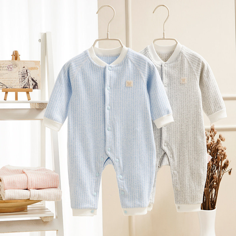 婴儿连体衣纯棉春秋冬新生儿衣服男女宝宝哈衣内衣爬服0-3个6月12,淘宝优惠券,粉丝福利购,淘宝优惠卷