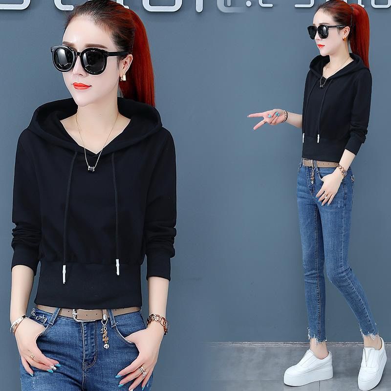 含棉牛油果绿连帽女2020新款卫衣 伊格裴服饰休闲运动套装