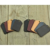 Маленький защитный чехол, кожаный чехол для проездного и картхолдер, брелок, для удостоверения личности