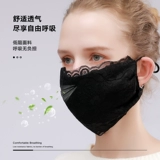 绿荫 Летняя тонкая дышащая модная хлопковая дыхательная медицинская маска, в корейском стиле