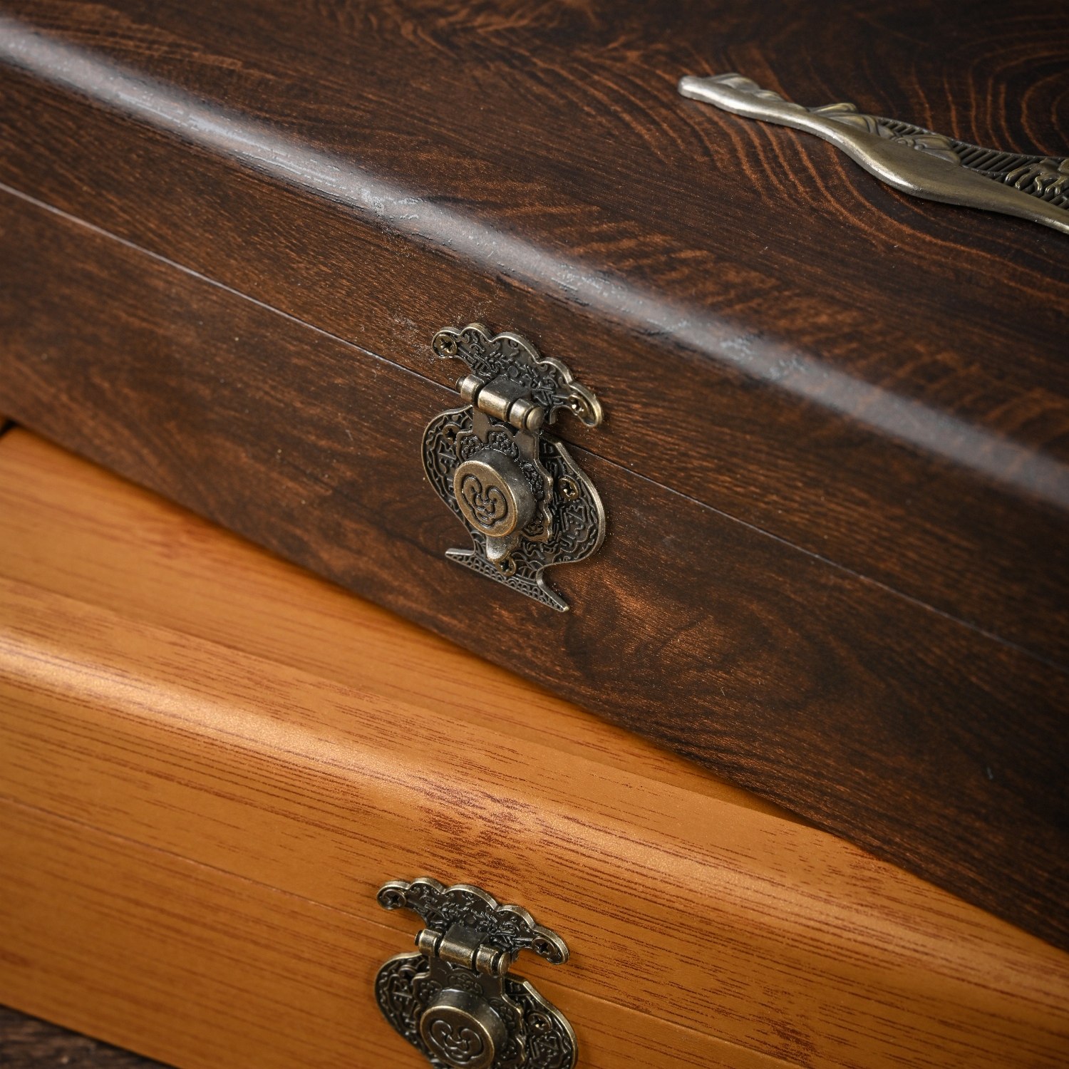 高档仿木艺200g单饼礼盒357克茶饼包装盒福鼎白茶普洱茶包装盒,淘宝优惠券,粉丝福利购,淘宝优惠卷