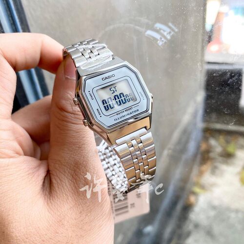 卡西欧CASIO 复古电子小方块表女士手表LA680WA-2B/7D LA670WA - 图2