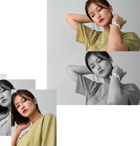 【精致小巧迷人】正品卡西欧粉色方块LA-20WH-1A/B/C/4A1女生手表 - 图2