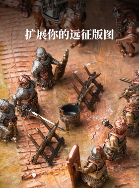 潮玩金属磁吸远征者人仔桌面摆件