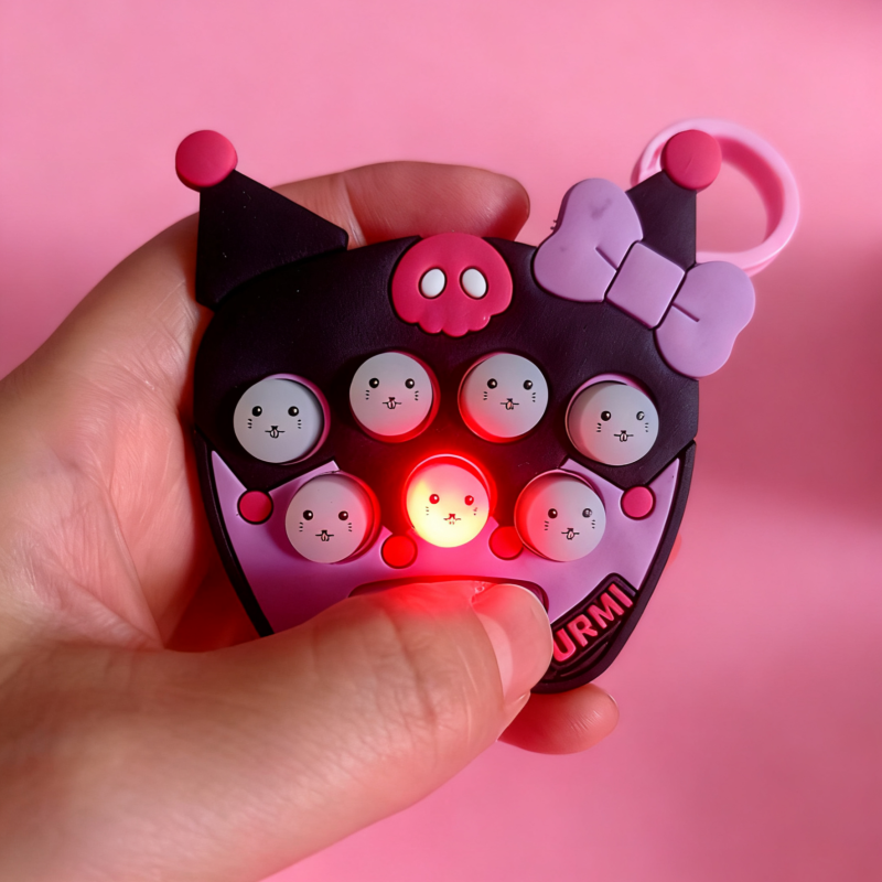 卡通益智可静音打地鼠创意互动新奇特减压玩具挂件礼品钥匙扣,淘宝优惠券,粉丝福利购,淘宝优惠卷