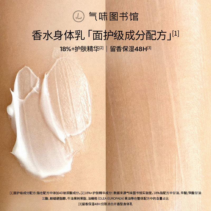 气味图书馆香水沐浴露香氛身体乳持久保湿滋润多香型可选初熟茉莉