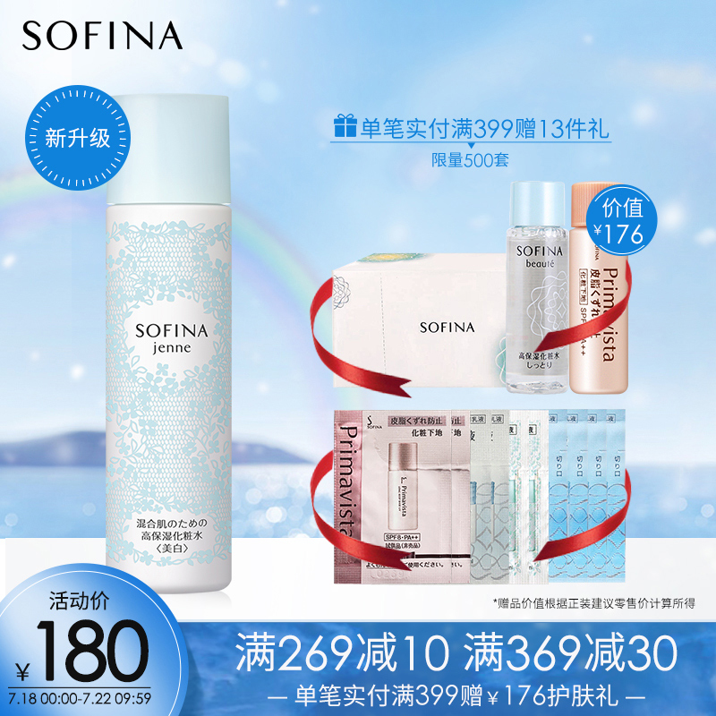 sofina蘇菲娜透美顏美白化妝水140ml爽膚水補水保溼