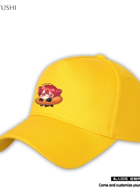 休闲百搭潮流印花高清帽子