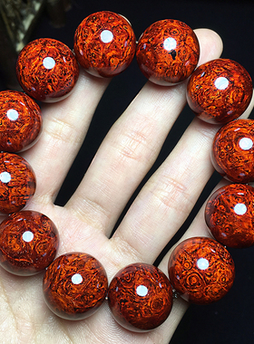 星玺小叶紫檀手串爆满佛珠