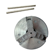 Zinc alloy die-cast six-in-one-head mini machine tool clamp three-claw collet 50MM self-centering claw head