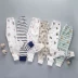 Quần cotton bé trai màu thun thun quần bó sát quần ngủ để tăng quần bé gái ấm cộng với mặc nhung - Quần áo lót đồ lót bé gái Quần áo lót