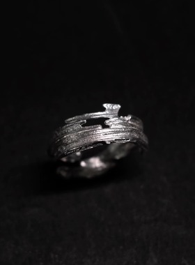 Tomorrow do原创设计小众百搭无性别戒指开口戒可调节