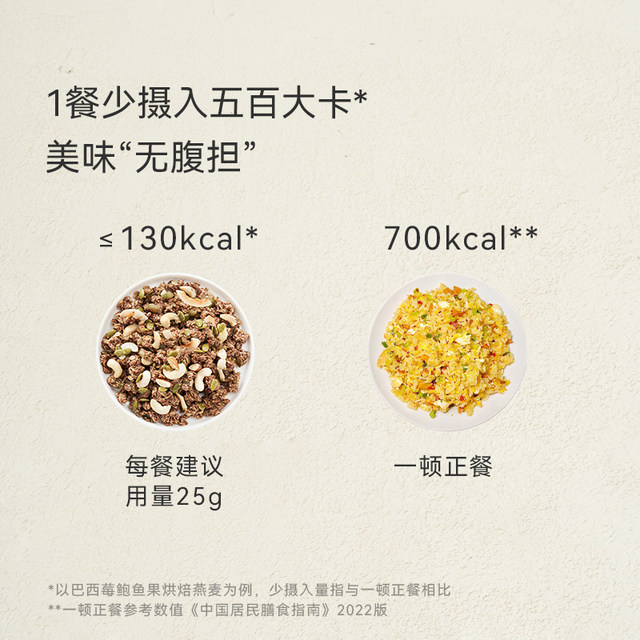 OHMyFood oatmeal nutritious and satiating meal replacement