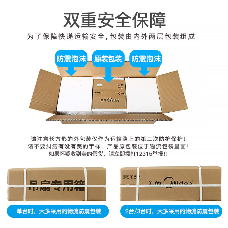 美的吊扇大风力家用商用铁叶5叶客厅餐厅1.4米56寸工业吊式电风扇,淘宝优惠券,粉丝福利购,淘宝优惠卷