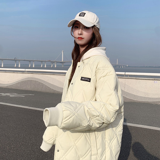 Thickened short bread suit Korean loose