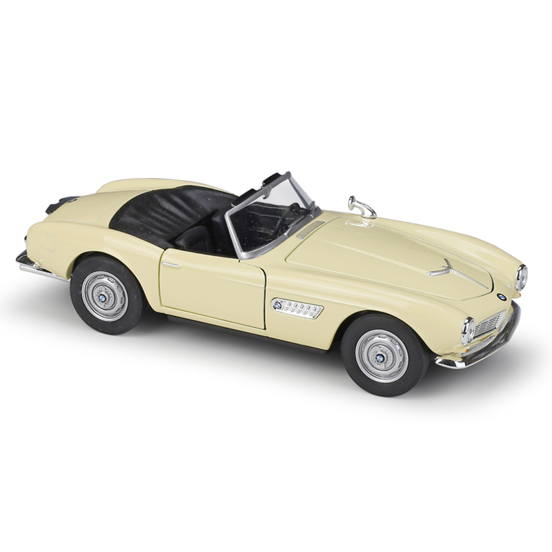 威利WELLY1:24宝马BMW507敞篷车仿真合金汽车模型成品收藏礼品-图3