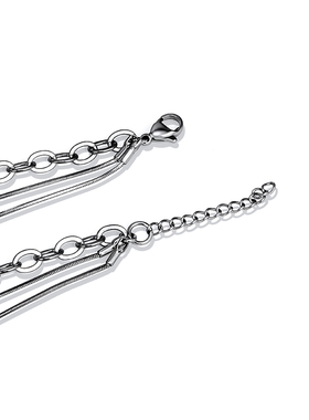 DH7新款小众个性叠戴蝴蝶项链