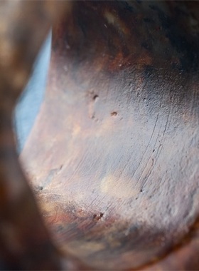 男款戒指环黄白河磨玉籽料