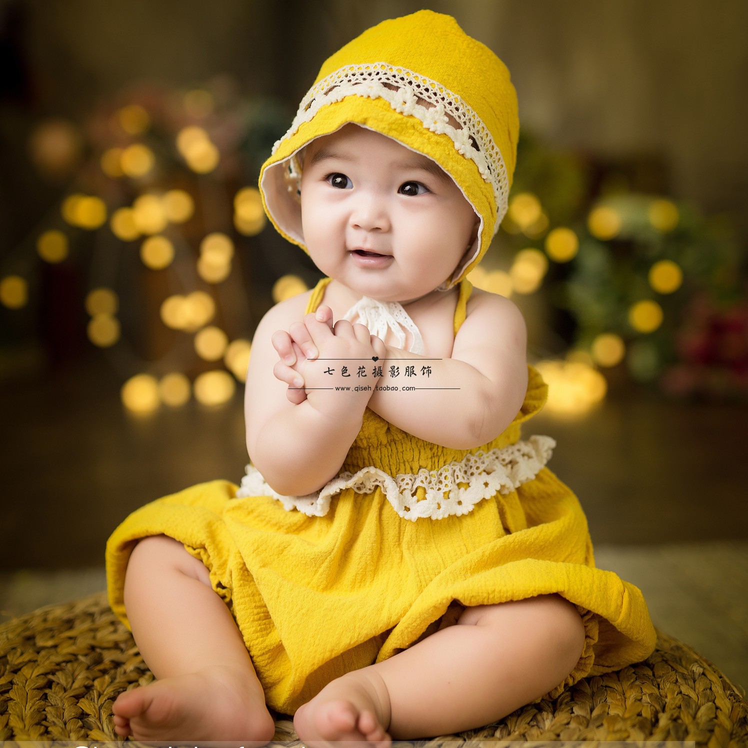 2018新款儿童女孩摄影服装艺术照造型影楼童