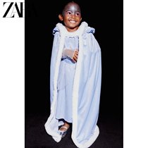 ZARA winter new childrens clothing Halloween White Snow Princess Joe dress 0653768400