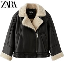 ZARA winter new child clothes girl bifacial locomotive with jacket jacket 0562761800