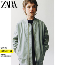 ZARA Discount Season Boy Clothing Boy Cotton Quality Pilot Baseball Suit Outdoor Jacket 0248701400