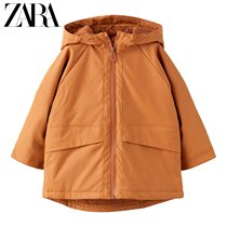 ZARA autumn winter new baby toddler long sleeve with cap pressure gel jacket 5475562670