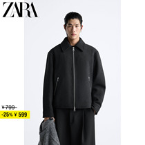 ZARA Discount Season Mens Clothing Cotton Clothing Lining Blend Jacket Jacket 8281659812