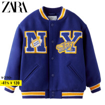 ZARA Discount Season Boy Dress Boy Patch Decoration Pilot Baseball Suit Jacket 5644762420