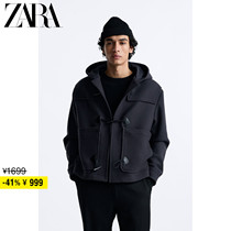 ZARA Discount Season Mens Clothing Wool Textured Jacket Jacket 1564109401