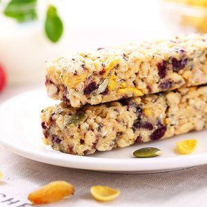 健元堂低谷物代餐棒营养蛋白能量棒脂肪热量饱腹饼干健身零食品