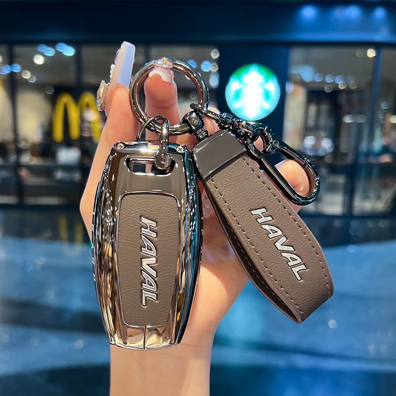 哈弗h6钥匙套h5哈佛H7初恋f7x大狗m6/h2s/h4h9赤兔车包扣壳高档皮 - 图3