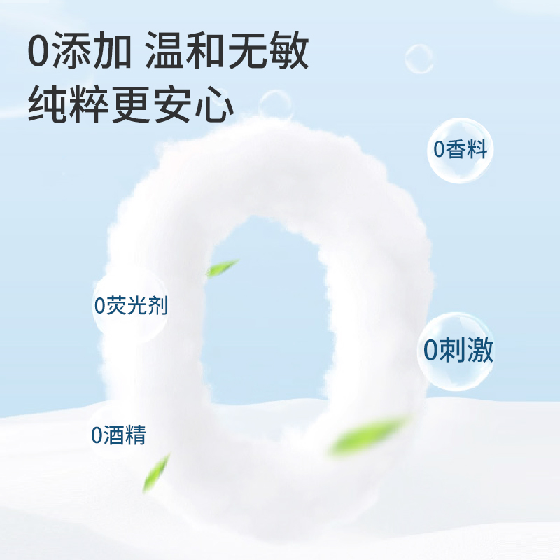 布班迪湿纸巾大包新生儿一次性家用加厚加大温和护理抽取式湿巾 - 图0