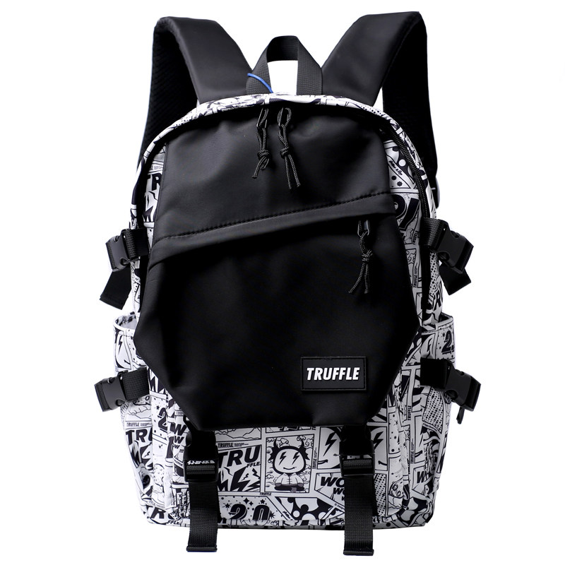 TRUFFLE原创动漫初中生大容量男书包小学生双肩包女户外旅行背包,淘宝优惠券,粉丝福利购,淘宝优惠卷