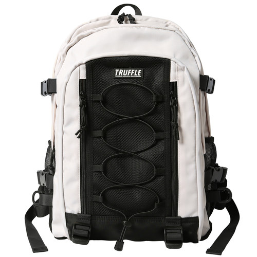 TRUFFLE日系双肩包男女工装大容量电脑包背包初中高中大学生书包 - 图3