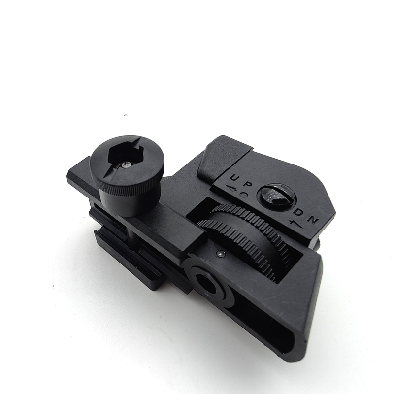尼龙提拔CQB锦明9司骏锋加盛司马m4可调准心j9机械后瞄准配件slr - 图3