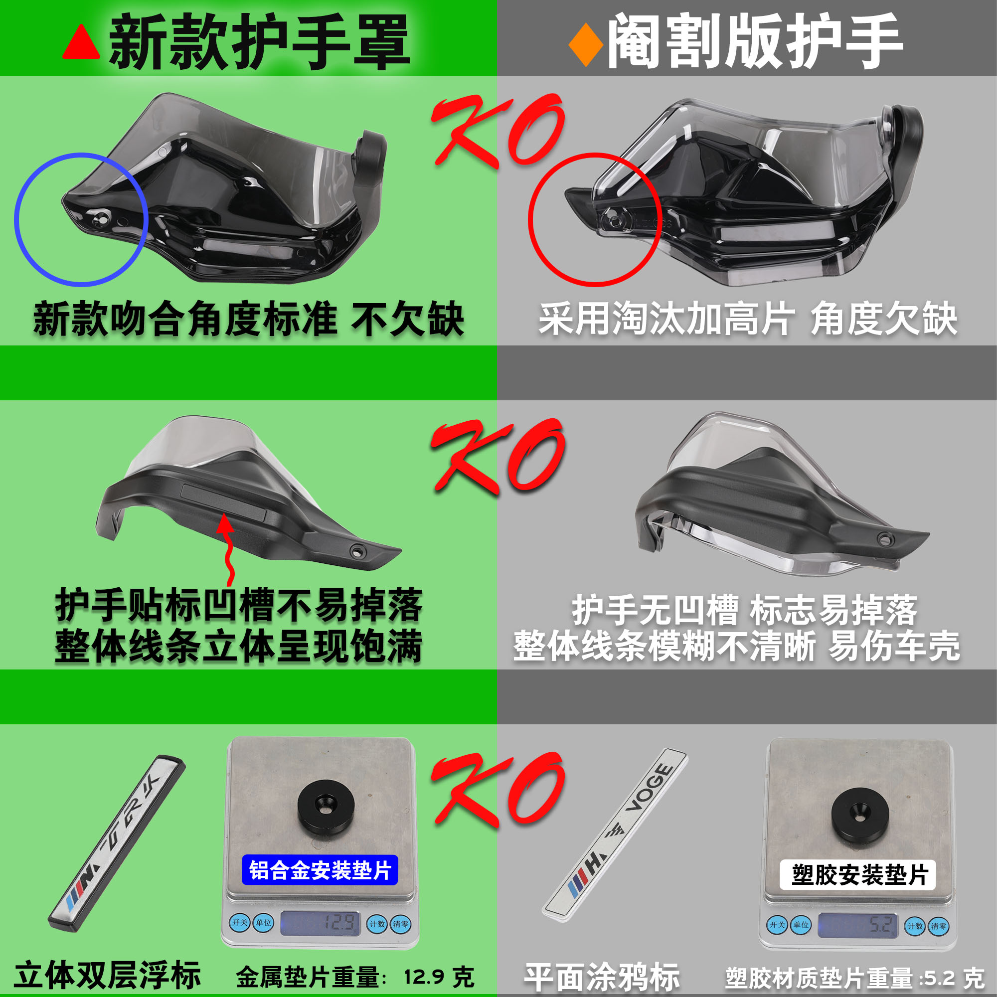 适用于新大洲CRF190L CBF190X 猛挚190x改装护手挡风罩手把防风罩 - 图2