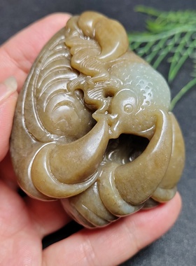 抓住机遇手把件且末糖和田玉