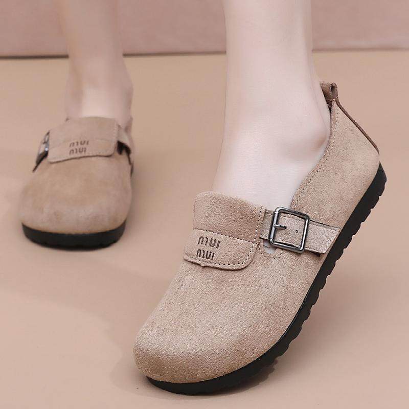 春秋豆豆鞋女平底老北京布鞋透气软底防滑工作单鞋舒适休闲妈妈鞋,淘宝优惠券,粉丝福利购,淘宝优惠卷