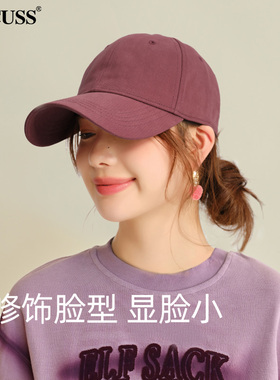 CACUSS纯棉破洞百搭棒球帽春夏