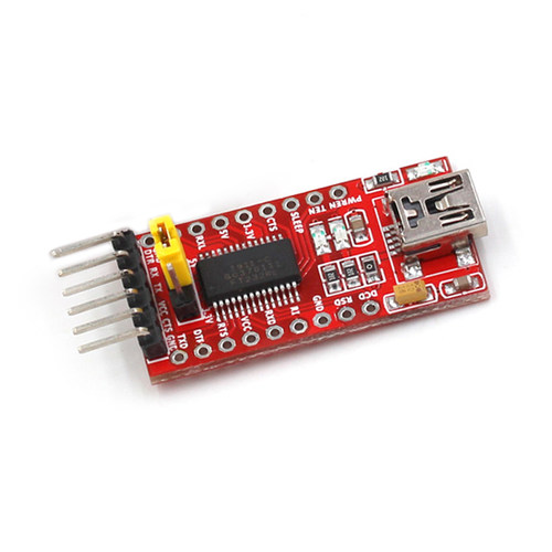 USB转TTL 支持3.3V 5V FT232RL模块 兼容 红板 下载线 mini接口 - 图0