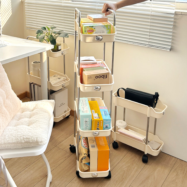 Bathroom and kitchen snack grocery clip storage rack