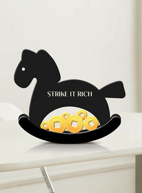 【马上有钱】创意入户玄关柜摆件