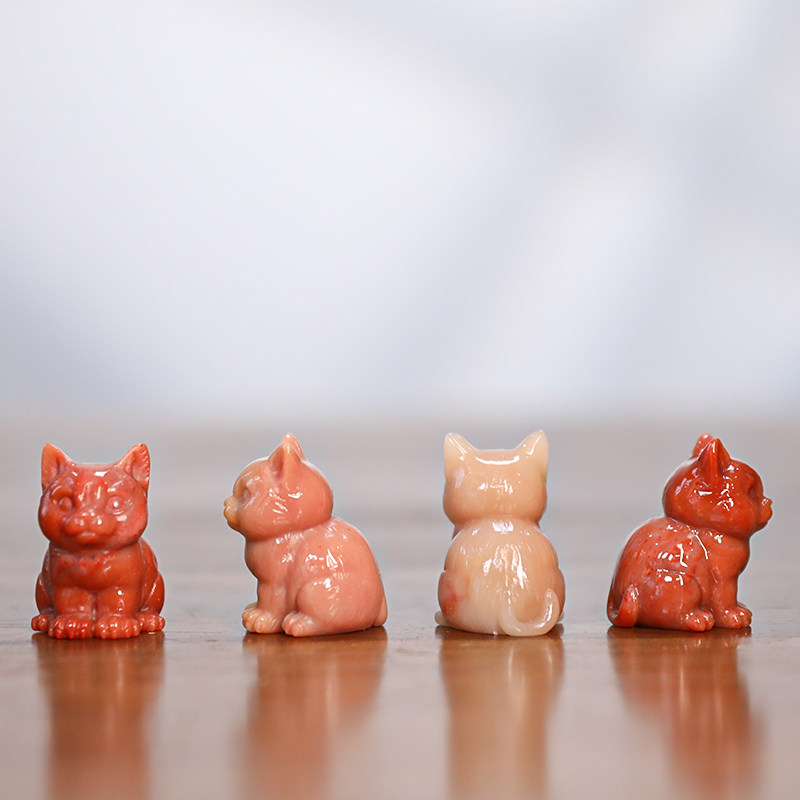 【西泠印社】小猫财神印章老挝石孤品书法藏书章压角章引首章手工刻字私人定制个人章手工定刻篆刻石材印石